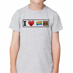 Remera Oso Gay Bandera Corazon Orgullo - TiendaCubik