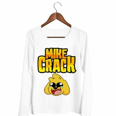 Remera Manga Larga Mike Crack Perro Game Lagrimas en internet