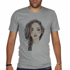 Remera Rostro Mujer Woman Chica Girl Face en internet