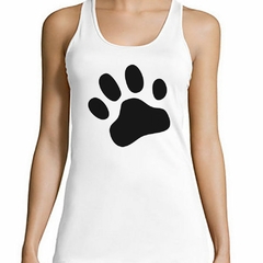 Musculosa Deportiva Huella Animal Vector - comprar online