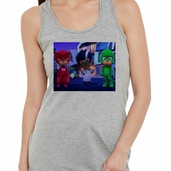 Musculosa Deportiva Heroes En Pijama Pjmasks #1