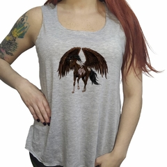 Musculosa Pegaso Caballo Con Alas Mitologia M4