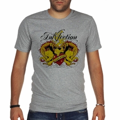 Remera Inkfection Skulls Freedom Heart Love en internet