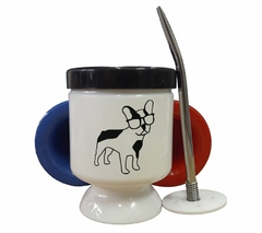 Mate Perro Cocker Cara Pintura Art - comprar online