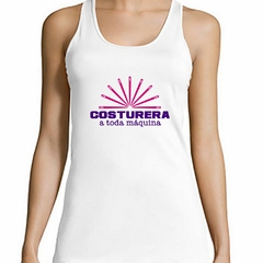 Musculosa Deportiva Frase Costurera Toda Maquina Aguja Cocer