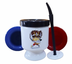 Mate Seiya Caballero Zodiaco Traje Rojo