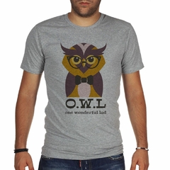 Remera One Wonderful Lad Buho Owl