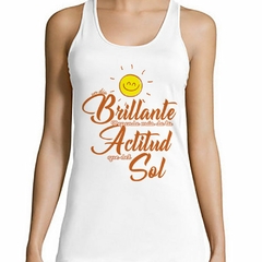 Musculosa Deportiva Un Dia Brillante Depende Mas De Tu - comprar online