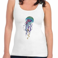 Musculosa Deportiva Meduza Mar Color Art Luz - comprar online