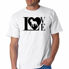 Remera Pitbull Love Corazon - tienda online