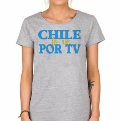 Remera Chile Lo Ve Por Tv