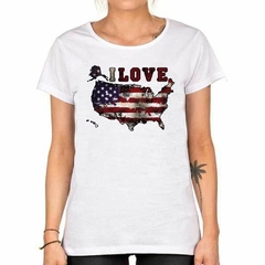 Remera I Love United States #1 - TiendaCubik