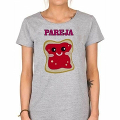 Remera Pareja Perfecta Tostada M1 - tienda online