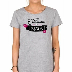 Remera Callame A Besos - comprar online