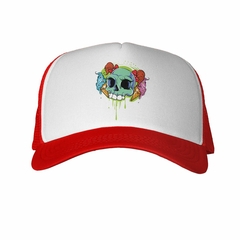 Gorra Calavera Con Peinado Y Helados Art en internet