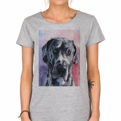 Imagen de Remera Perro Gran Danes Pintura Art