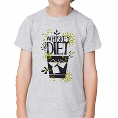 Remera Whiskey Diet Alcohol Dieta - comprar online