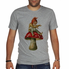 Remera Mushrooms Elfi Folletti Gnomi Hongo - tienda online