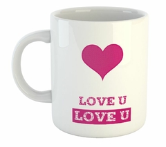 Taza Love You Te Amo Corazon Amor Dia