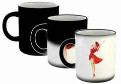 Taza Pin Up Girl Mujer Woman Rojo Sombrero en internet