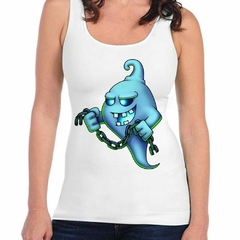 Musculosa Deportiva Emoji Fantasma Cadena Chain - comprar online