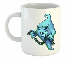 Taza Emoji Fantasma Cadena Chain