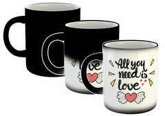 Imagen de Taza All You Need Is Love Corazon Amor