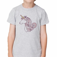 Remera Unicornio De Perfil Cara Feliz - comprar online