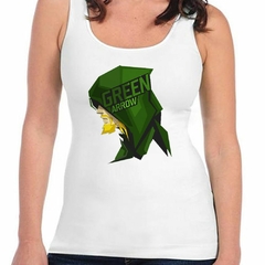 Musculosa Deportiva Arrow Flecha Verde Dibujo Art M4