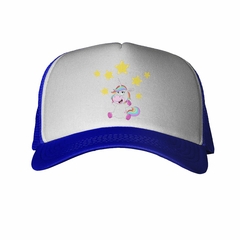 Gorra Unicornio Feliz Con Estrellas M2