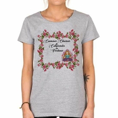 Remera Yoga Frase Salud Meditacion Rosas - tienda online