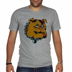 Imagen de Remera Cara De Bulldog Sonriendo Feliz Art