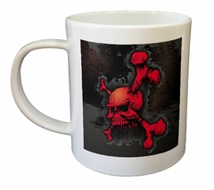 Taza Skull Bones Fire Design M2 - comprar online