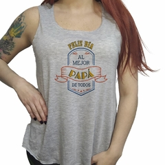 Musculosa Feliz Dia Papa Dia Del Padre