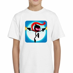 Remera Game Play Juego Salto Bufanda Roja - comprar online