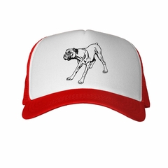 Gorra Perro Boxer Silueta Vector en internet