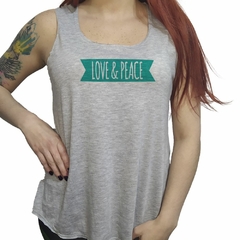 Musculosa Love You Amor Te Amo Corazones Dia #1