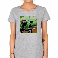 Imagen de Remera Game Play Verde Palmera Juego