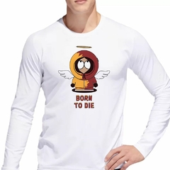 Remera Manga Larga South Park Born To Die