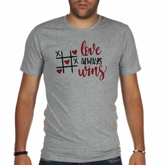 Remera Love Always Win El Amor Siempre - comprar online