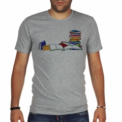 Remera Books Diseño Dibujo - comprar online