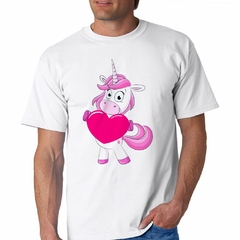 Remera Unicornio Corazon Con El Texto Q Quieras - tienda online