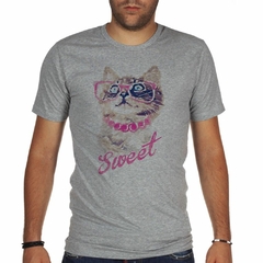 Remera Gato Cool Anteojos Sweet