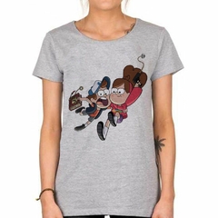 Remera Gravity Falls Dipper Anda Mabel Dibujo - tienda online