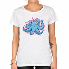 Remera Pulpo Varias Extremidades Dibujo Art en internet