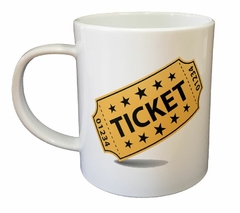 Taza Ticket Placa - comprar online