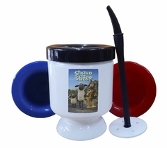 Mate Shaun The Sheep Ovejas Perro Dibu Portada