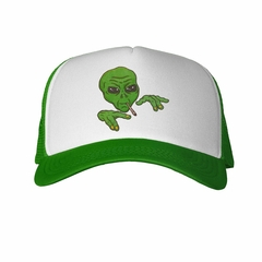 Gorra Alien Fumando Marihuana Cannabis M2 - TiendaCubik