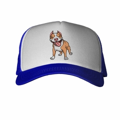 Gorra Pitbull Feliz Dibujo