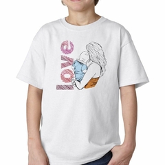 Remera Love Amor Madre E Hijo Mama Sos La